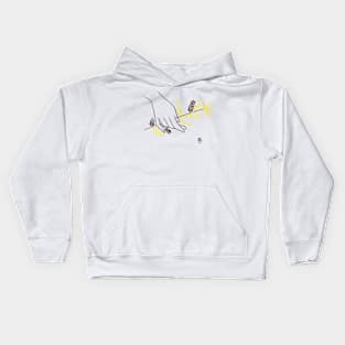 Golden Wattle Kids Hoodie